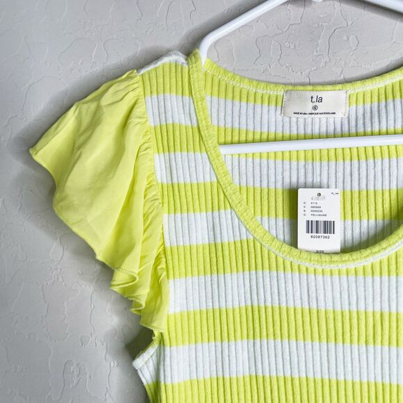 Anthropologie t.la Striped Top - Picture 3 of 6